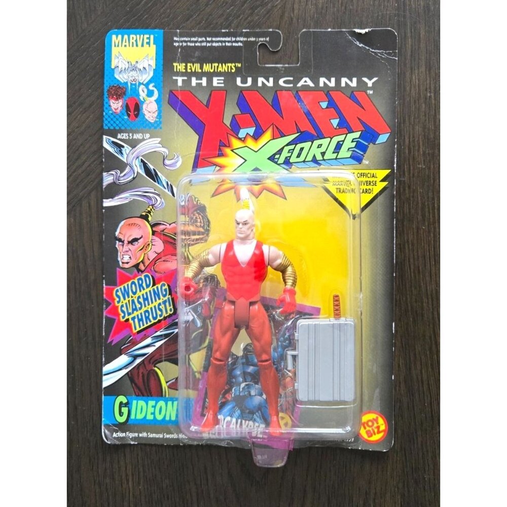 Toy Biz Marvel X-Men Action Figure: Gideon (X-Force)β 1992